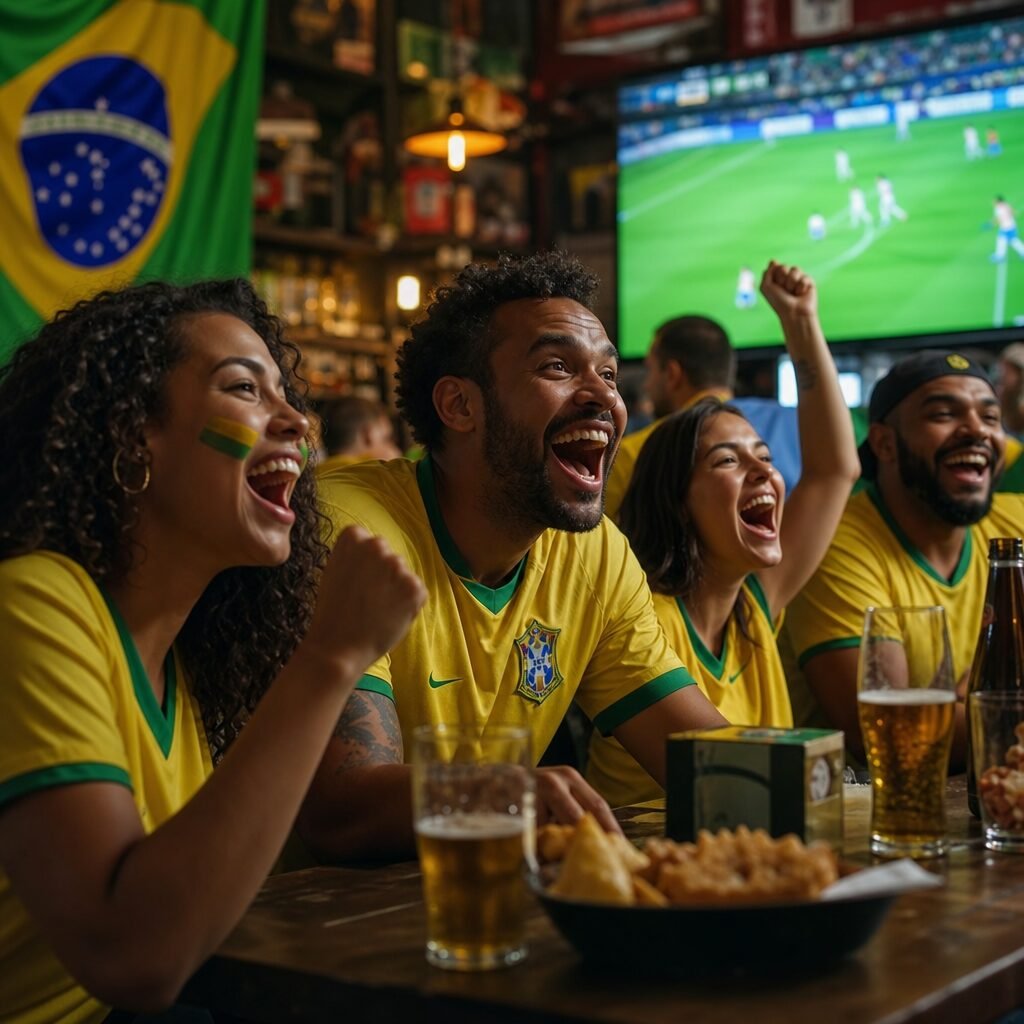 ABRASEL ALERTA: BARES NÃO PODEM COBRAR INGRESSO PARA TRANSMISSÃO DE JOGOS DA COPA