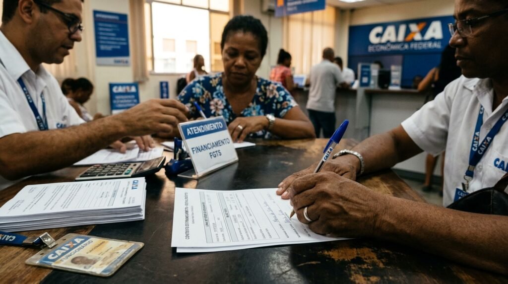 Trabalhadores com carteira assinada terão acesso facilitado ao crédito consignado usando o FGTS