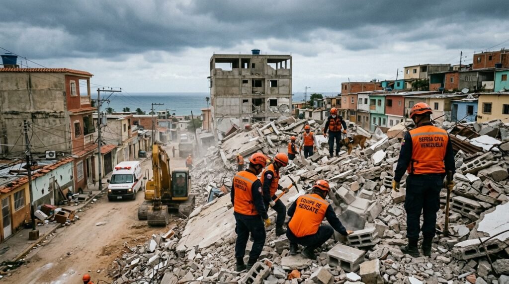 Venezuela registra novo tremor de 4,6 de magnitude cinco dias após terremoto duplo
