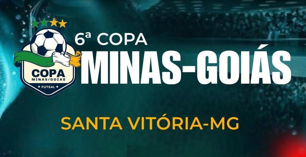Santa Vitória sediará Copa Minas Goiás de Futsal com mais de 400 atletas