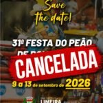 Festa do Peão de Limeira do Oeste é cancelada por falta de recursos
