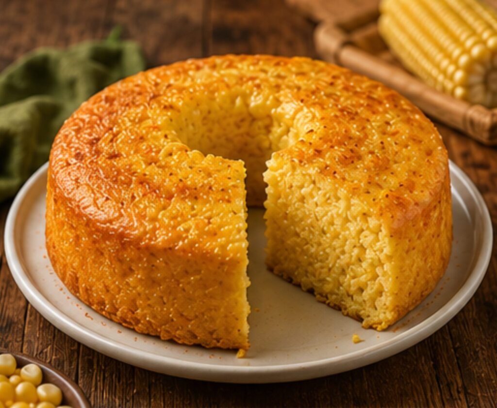 Bolo de Milho Verde Cremoso