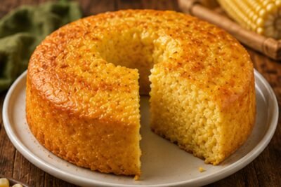 Bolo de Milho Verde Cremoso