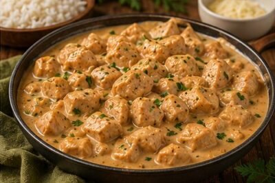 Frango Cremoso com Requeijão no Forno