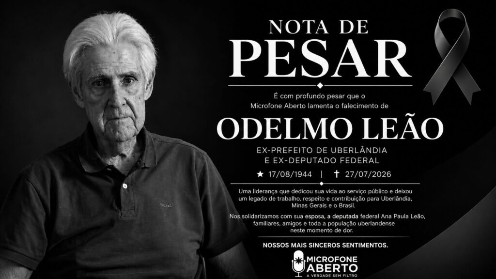 Morre Odelmo Leão, ex-prefeito de Uberlândia e ex-deputado federal, aos 81 anos