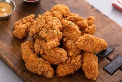 Frango Empanado Crocante na Air Fryer