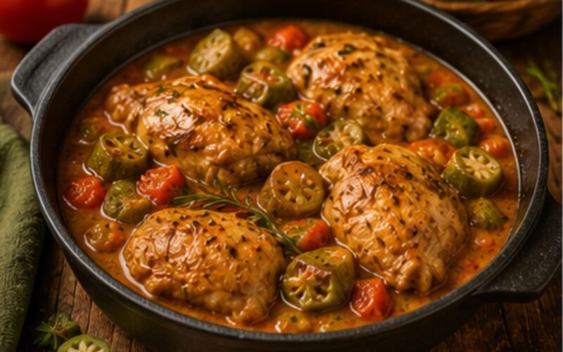 Frango com Quiabo Mineiro