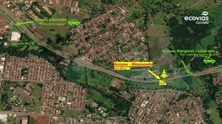 Ecovias Cerrado dará continuidade às obras na ponte do Córrego Sujo, em Ituiutaba