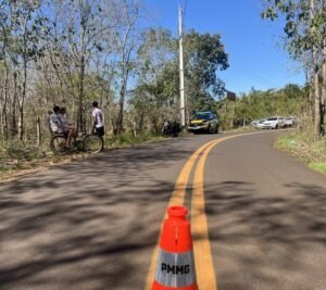 Motociclista morre em acidente na MGC-154, na região da Balsa