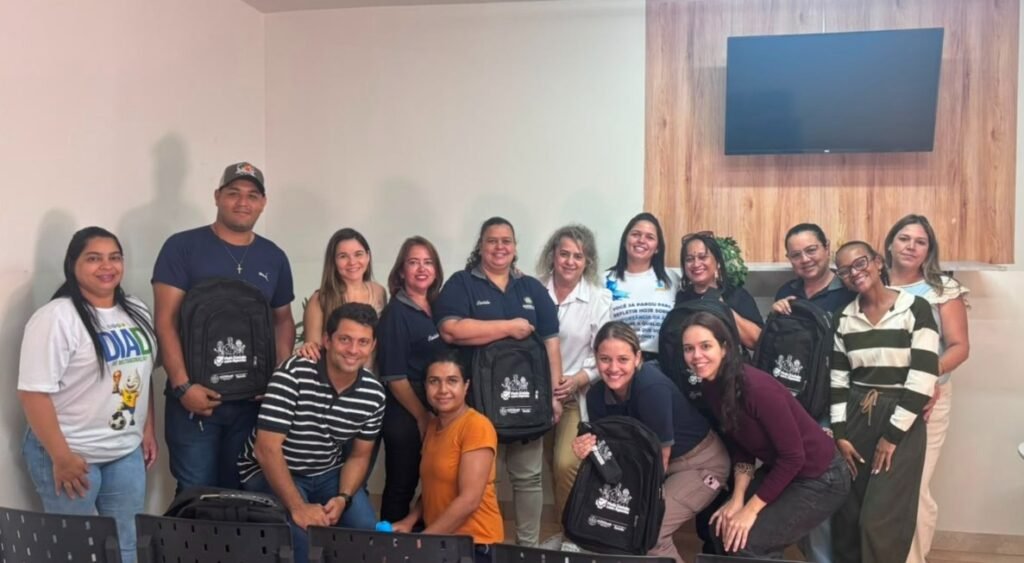 Gurinhatã entrega kits para Agentes Comunitários de Saúde