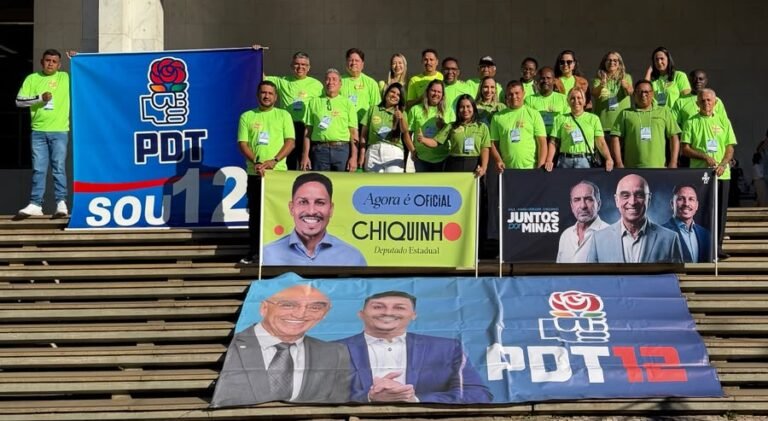 PDT homologa candidatura de Chiquinho Tomaz a deputado estadual durante convenção em Belo Horizonte