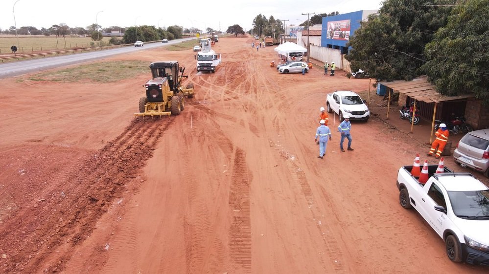 Obras na BR-364 avançam para reforçar segurança no Pontal