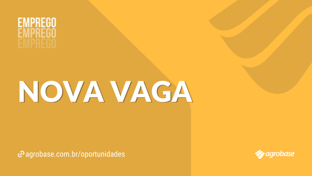 Vaga para gestor de colheita é aberta em Prata