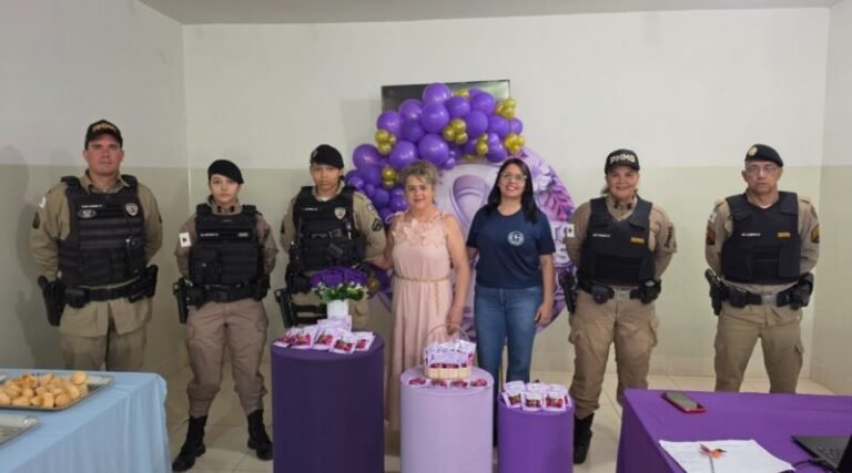 Gurinhatã realiza ação do Agosto Lilás com palestra sobre violência