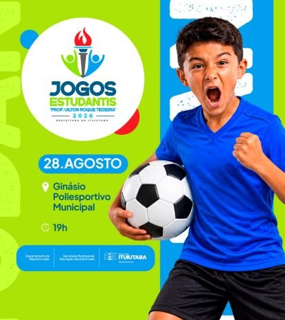 Jogos Estudantis de Ituiutaba abrem edição 2026 nesta sexta