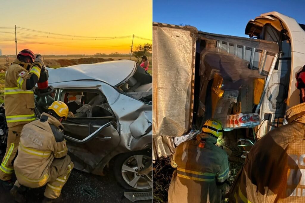 Acidente na MGC-452 deixa três mortos em Uberlândia