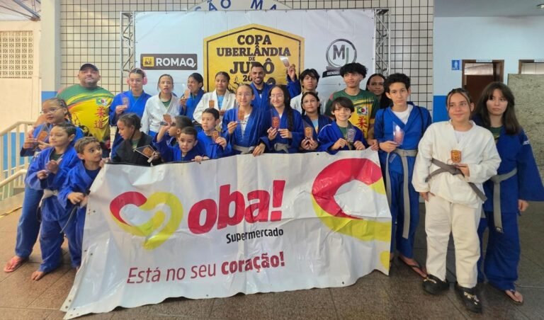 Santa Vitória conquista 28 medalhas na Copa Uberlândia de Judô