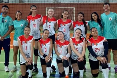 Capinópolis ganha experiência na Copa Regional de Voleibol Sub-16
