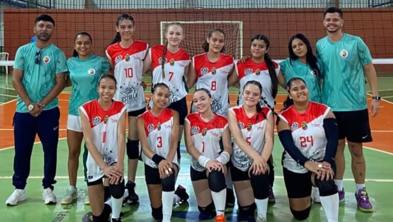 Capinópolis ganha experiência na Copa Regional de Voleibol Sub-16
