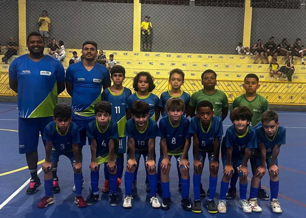 Equipe sub-10 de Uberlândia disputa final do Mineiro de Futsal do Interior