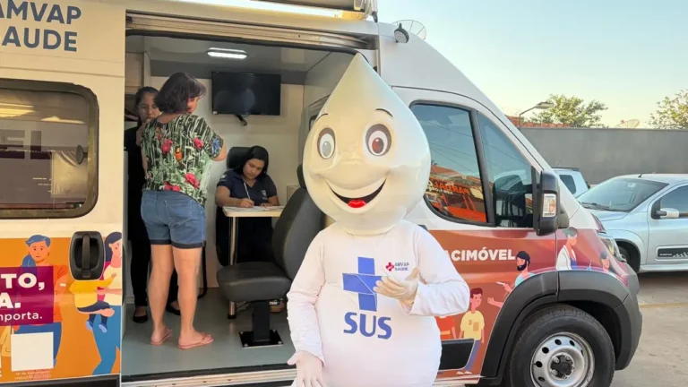 Vacimóvel atende 378 pessoas em Santa Vitória