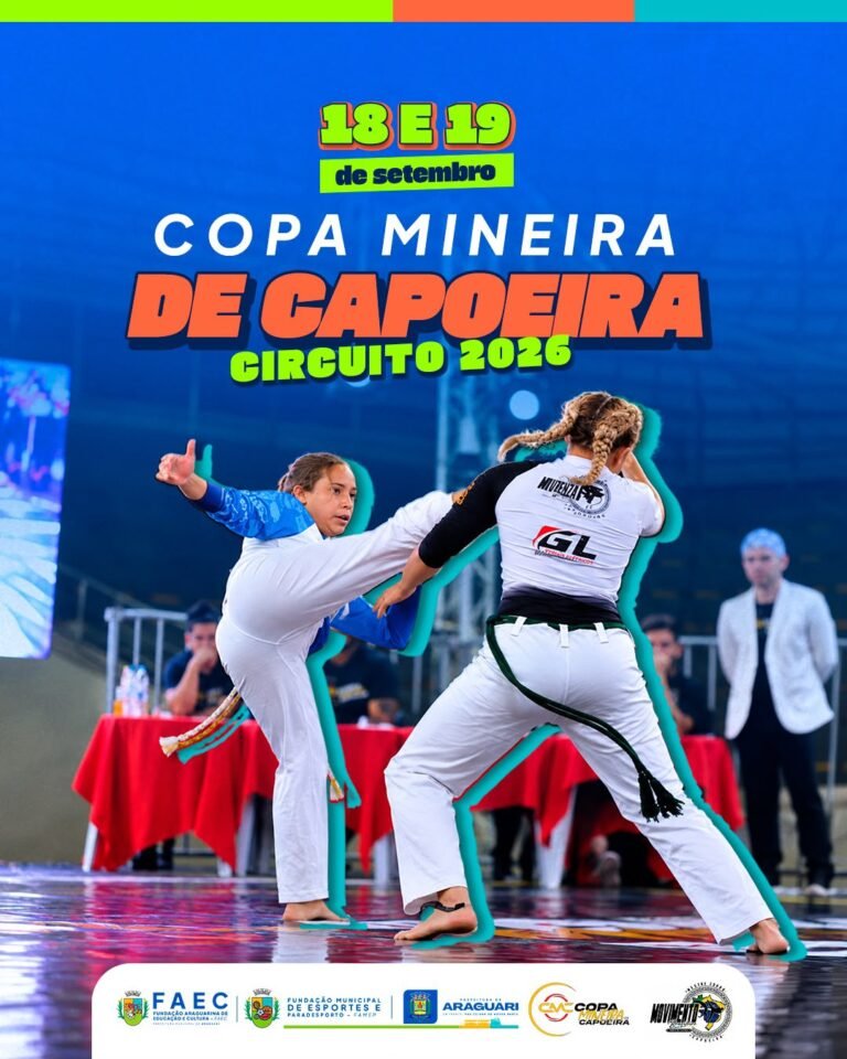 Araguari recebe etapa do Circuito Mineiro de Capoeira