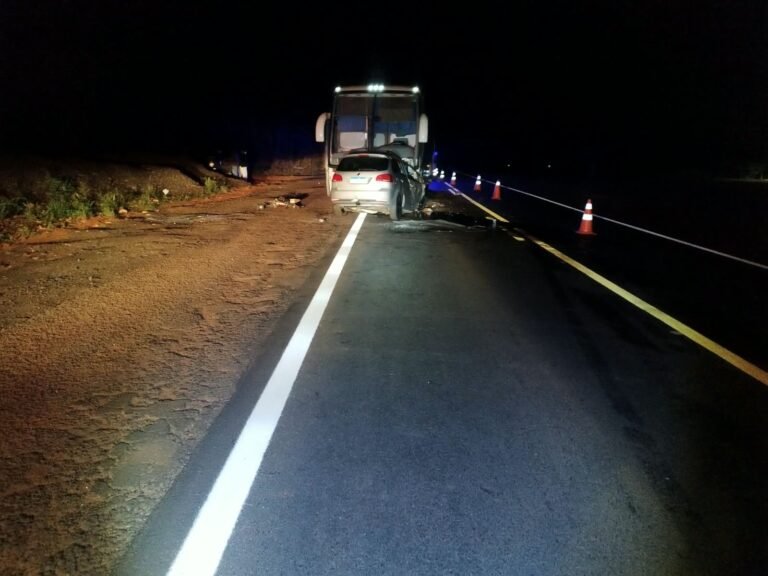 Motorista morre após acidente na BR-364 em Planura