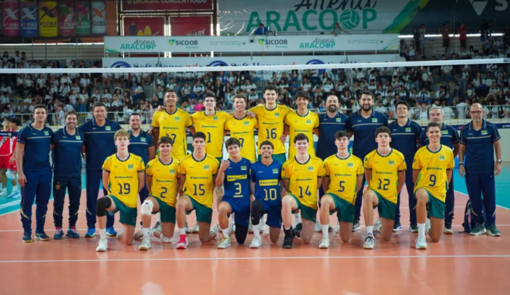 Brasil vence Argentina em Araguari e conquista Sul-Americano Sub-19