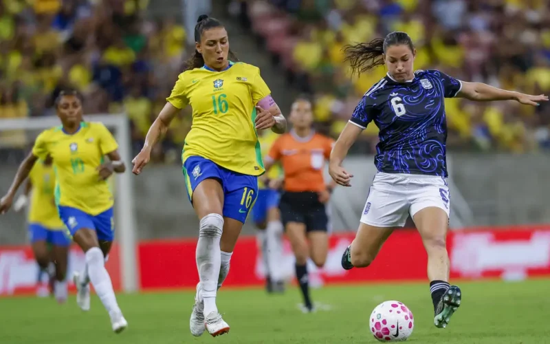 Brasil empata com Argentina e encerra testes da seleção feminina